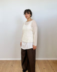 Droplet Knit - Ivory