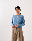 Anni Cardigan - Celeste Blue
