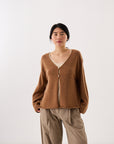 Bella Cardigan - Brown Sugar