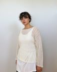Droplet Knit - Ivory