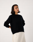 Nimbus Raglan Knit - Black