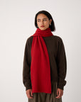 Ripple Scarf - Poppy