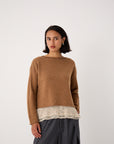 Doll's Reversible Cardigan - Brown Sugar