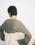 Whisper Shrug - Pearl Grey