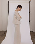 Doll's Reversible Cardigan - Ivory