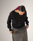 Fleur Cardigan - Black