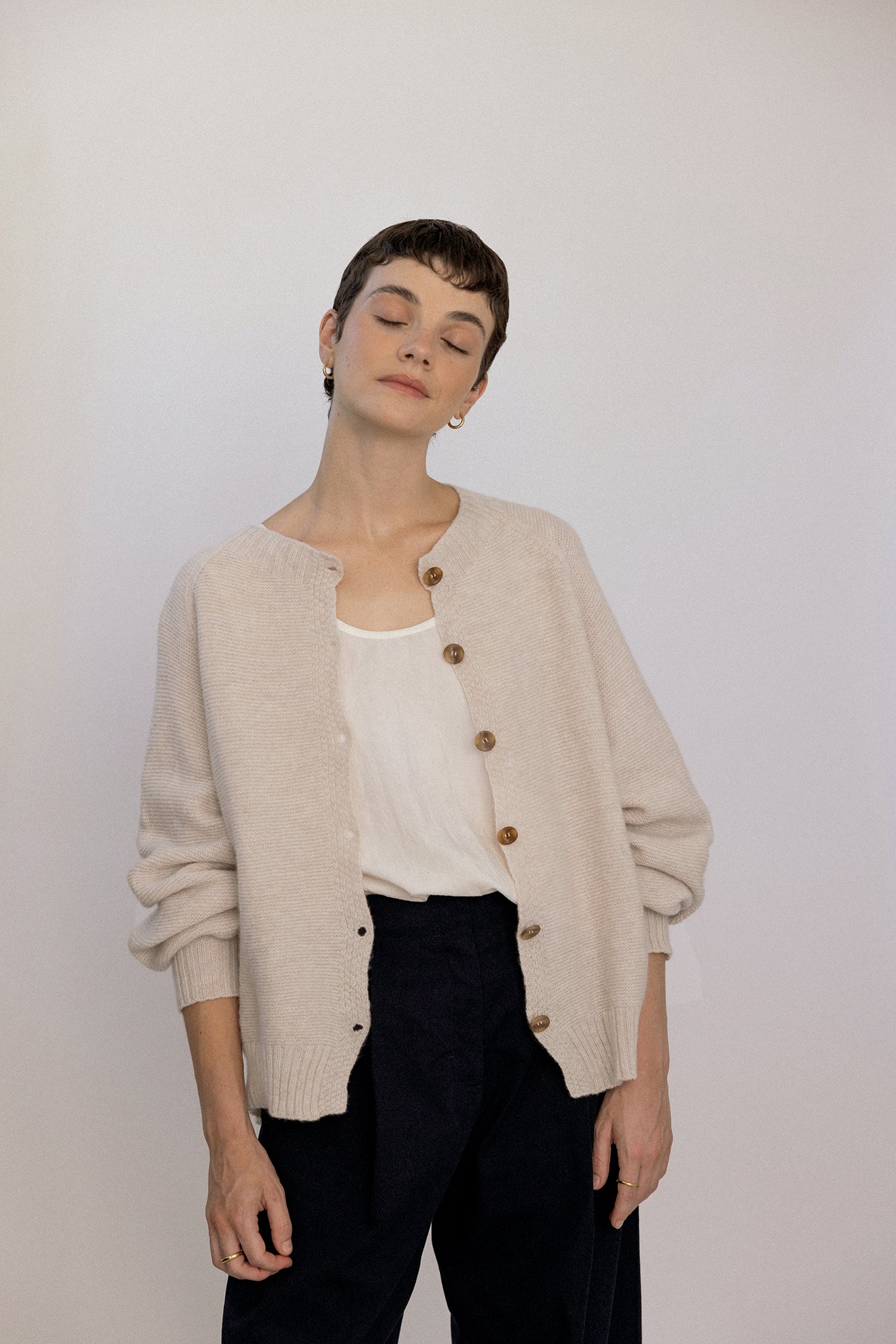 Loft stitched sleeve sweater online