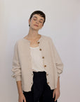 Loft Cardigan - Creme