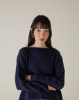 Doll's Reversible Cardigan - Ink
