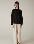 Feather Knit - Black