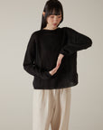 Feather Knit - Black