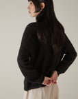Feather Knit - Black