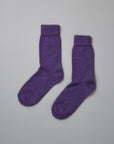Possum Merino Socks - Grape