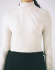 Essence Fine Turtleneck - Ivory