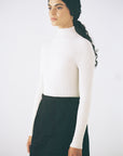 Essence Fine Turtleneck - Ivory