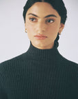 Essence Fine Turtleneck - Charcoal
