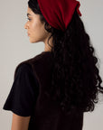 Daisy Scarf - Cherry