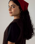 Daisy Scarf - Cherry