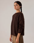 Feather Knit - Cocoa