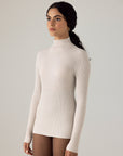 Essence Fine Turtleneck - Ivory