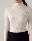 Essence Fine Turtleneck - Ivory