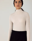 Essence Fine Turtleneck - Ivory