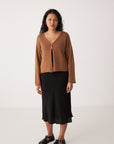 Bella Cardigan - Brown Sugar