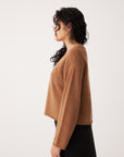 Bella Cardigan - Brown Sugar
