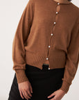 Anni Cardigan - Brown Sugar