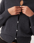Anni Cardigan - Shadow Grey