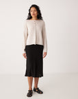 Doll's Reversible Cardigan - Ivory