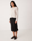 Doll's Reversible Cardigan - Ivory