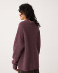 Campfire Raglan Knit - Orchid