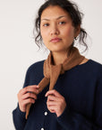 Daisy Scarf - Brown Sugar