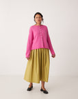 Doll's Reversible Cardigan - Rose Pink