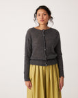 Fleur Cardigan - Shadow Grey