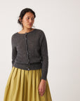 Fleur Cardigan - Shadow Grey