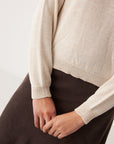 Pebble Knit - Creme