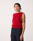 Star Vest - Cherry