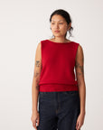 Star Vest - Cherry