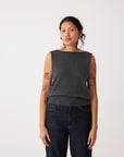 Merino Star Vest - Shadow Grey
