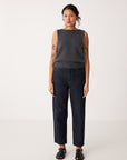 Merino Star Vest - Shadow Grey