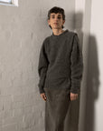 Campfire Raglan Knit - Shadow Grey