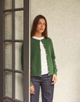 Dusk Cardigan - Herb Green