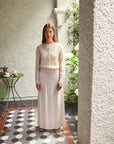 Fleur cardigan - Creme