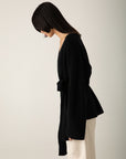 Luna Wrap Cardigan - Black