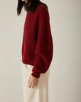 Poet Knit - Dark Cherry