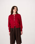 Anni Cardigan - Tamarillo