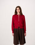Anni Cardigan - Tamarillo
