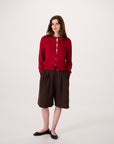 Anni Cardigan - Tamarillo